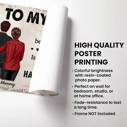 Personalized Fatherhood Poster or Canvas